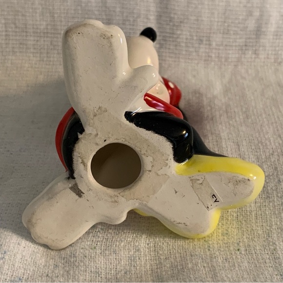 Vintage 90’s DISNEY Minnie Mouse Sitting Pose Porcelain Knickknack Collector EXC - Picture 10 of 10